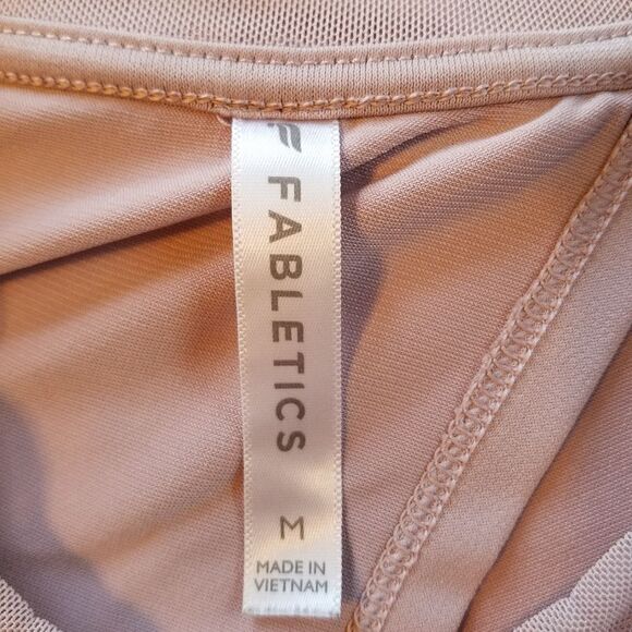 Fabletics Vivienne Cross Back Tee Dusty Rose - Picture 9 of 13